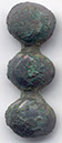 Value symbol of 3  beads or maybe just small change obverse 32 mm
