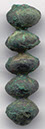 Value symbol of 5  beads or maybe just small change obverse 33 mm