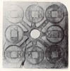 Wu Zhu cluster mould for eight coins